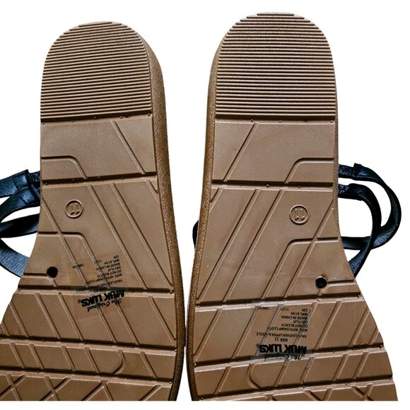 Muk Luks Women S About Town Sandals Black / 11 - Picture 5 of 8